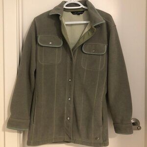 Lady Hathaway Sage Green Button-up Jacket
